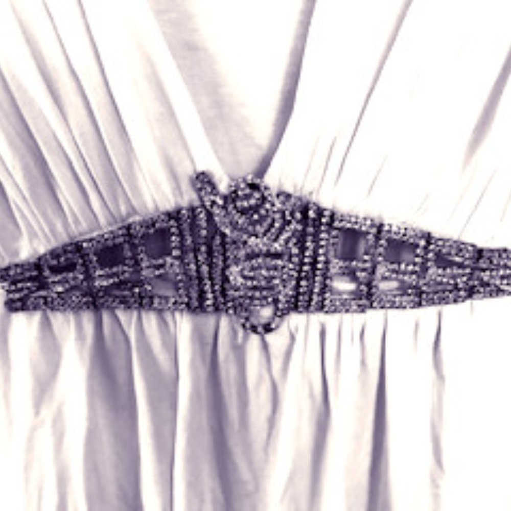 Cashe Sleeveless Top with Crystal Embellishment